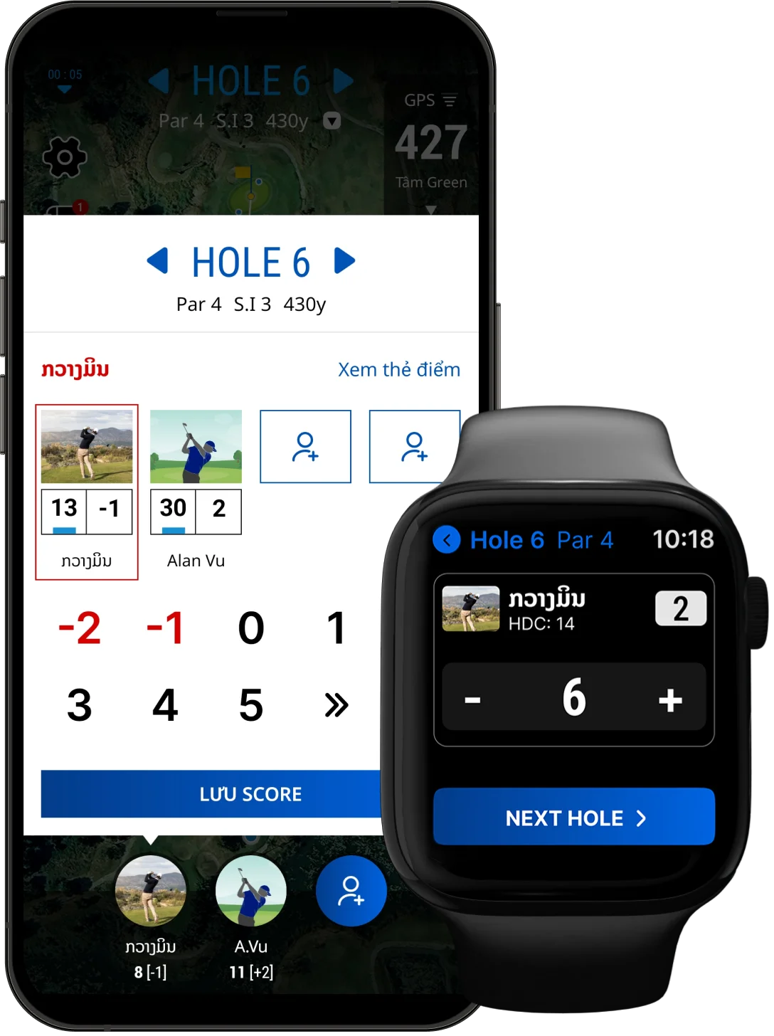 GPS chuẩn xác ra sân cảm xúc hơn